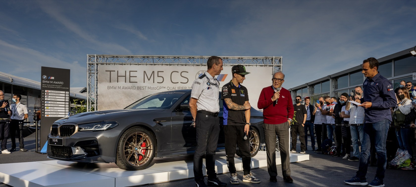 MotoGP™: Fabio Quartararo gewinnt den BMW M Award