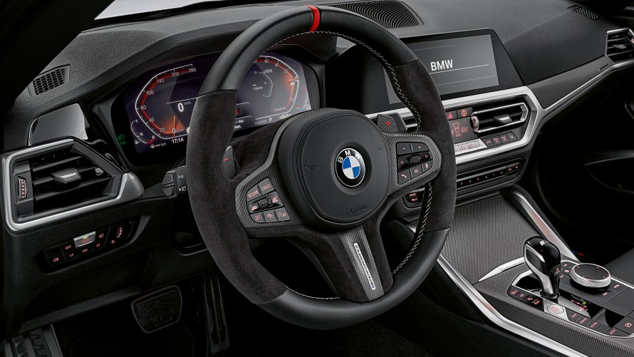 M Performance Lenkrad + M Performance Schaltwippen Carbon