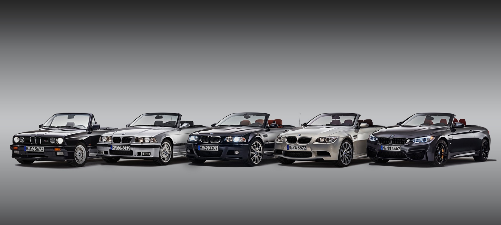 Die BMW M3 und M4 Cabrio-Generationen