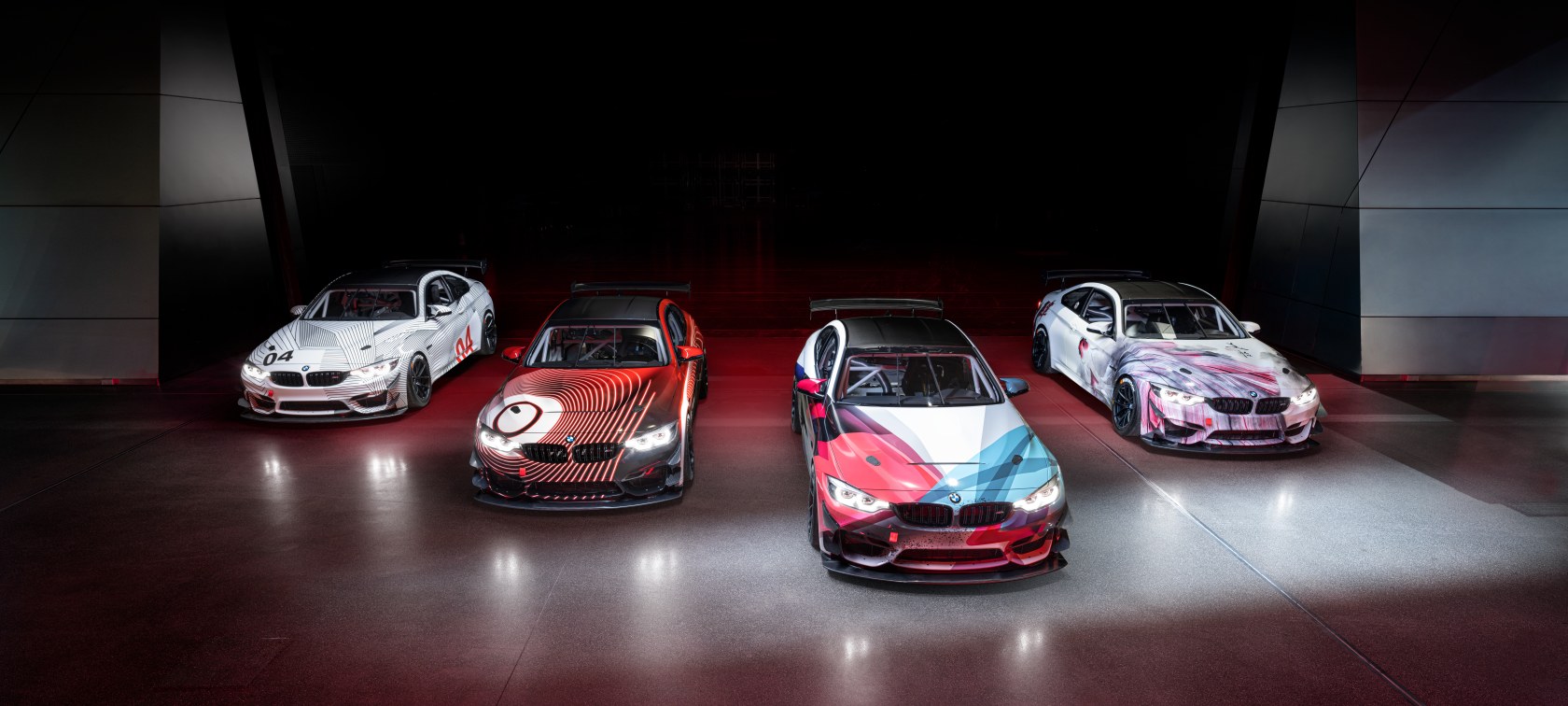 BMW M4 GT4 limtierte Designs