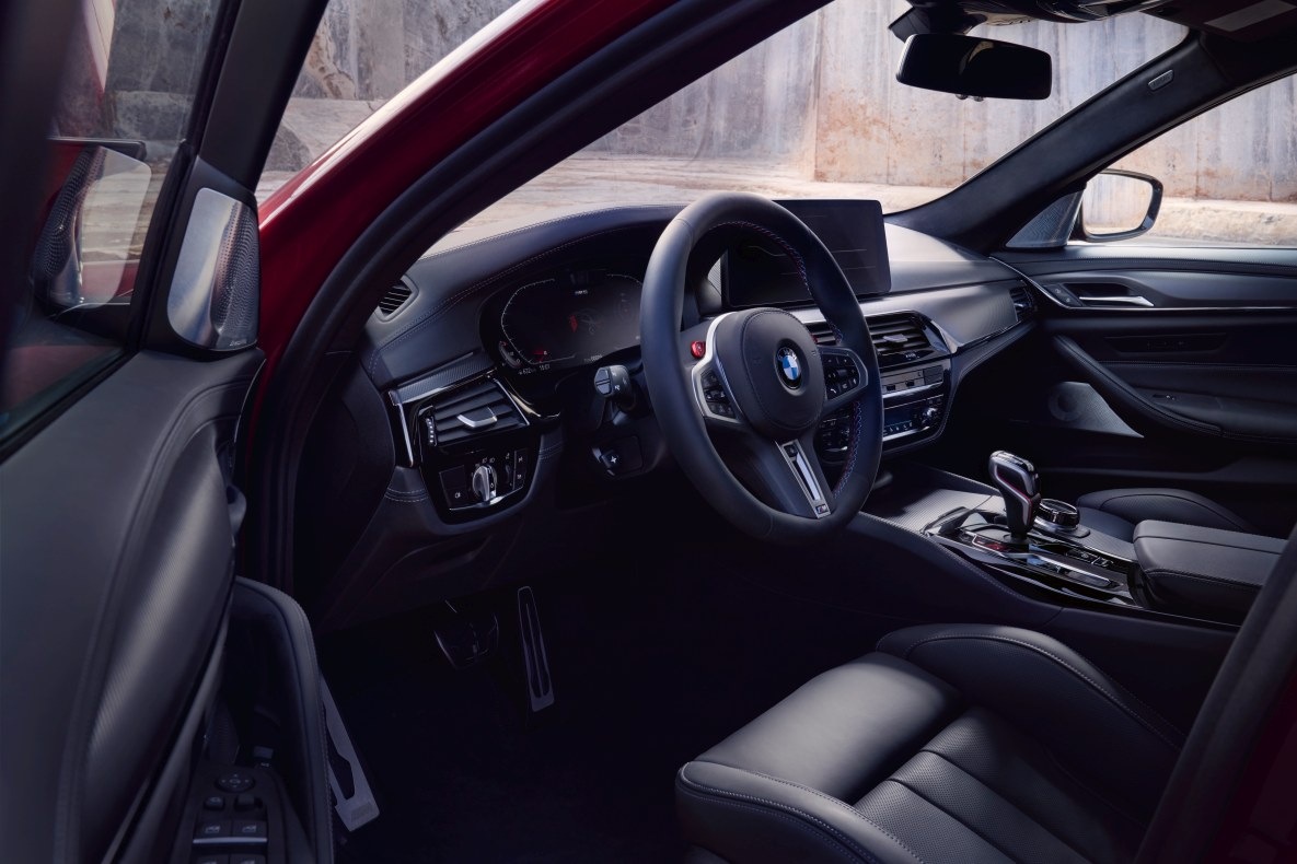BMW M5 Competition Interieur Vollleder schwarz