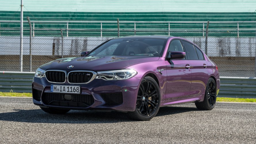 BMW Individual Sonderlackierung Purple Silk metallic