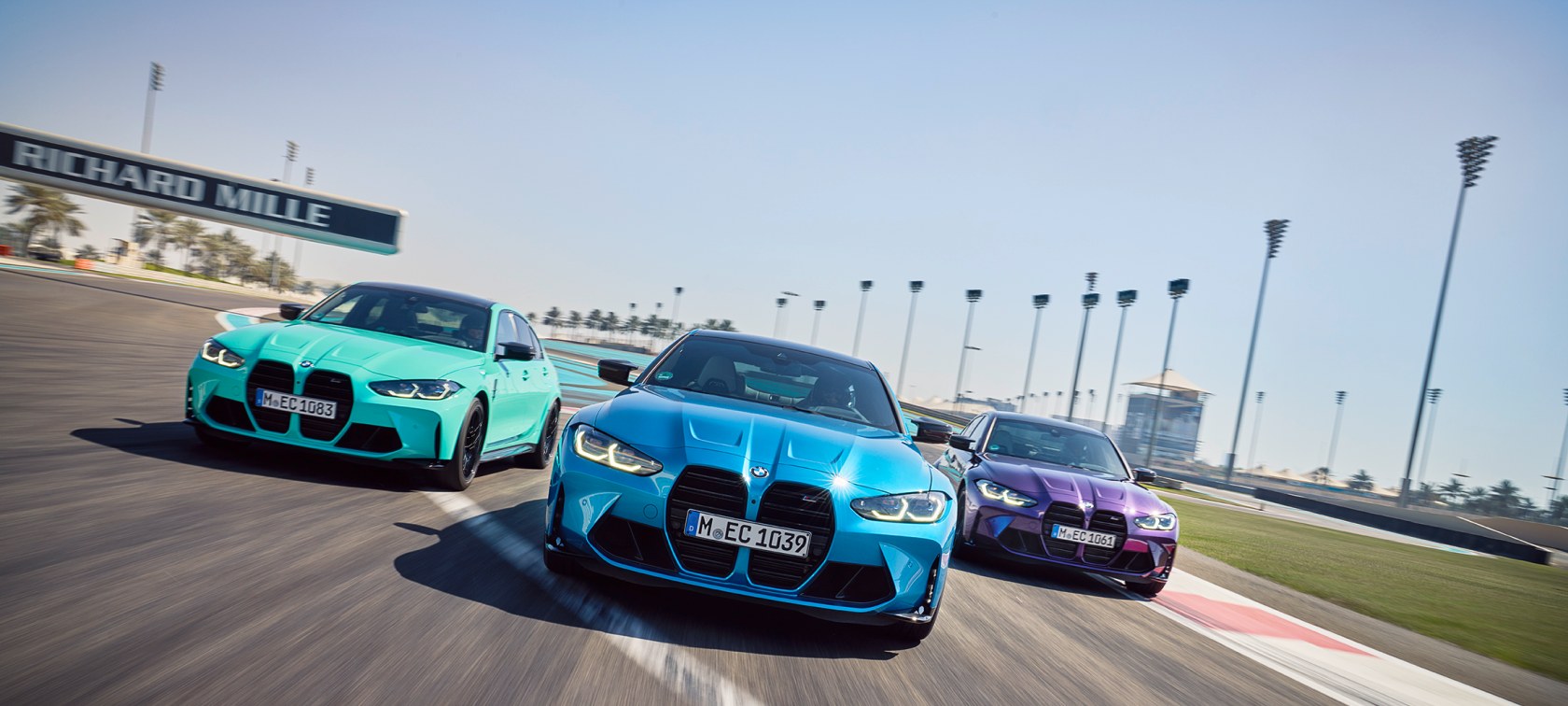 BMW M3 und M4 models