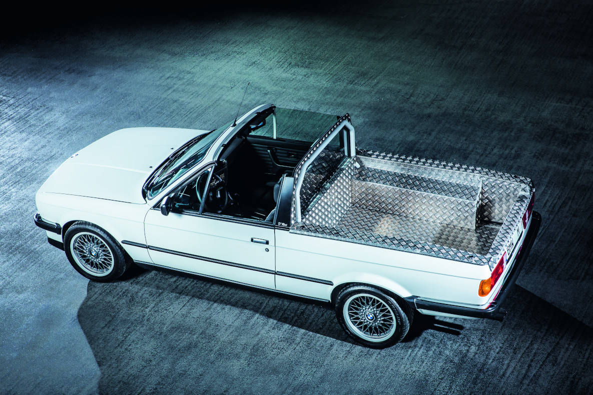 The 1986 BMW M3 pick-up prototype.