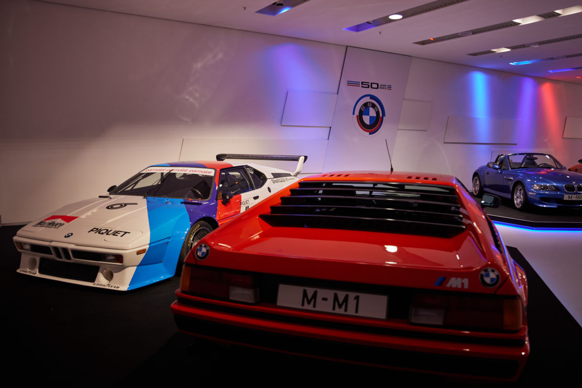 50 years of BMW M: A unique exhibition in the BMW Museum.