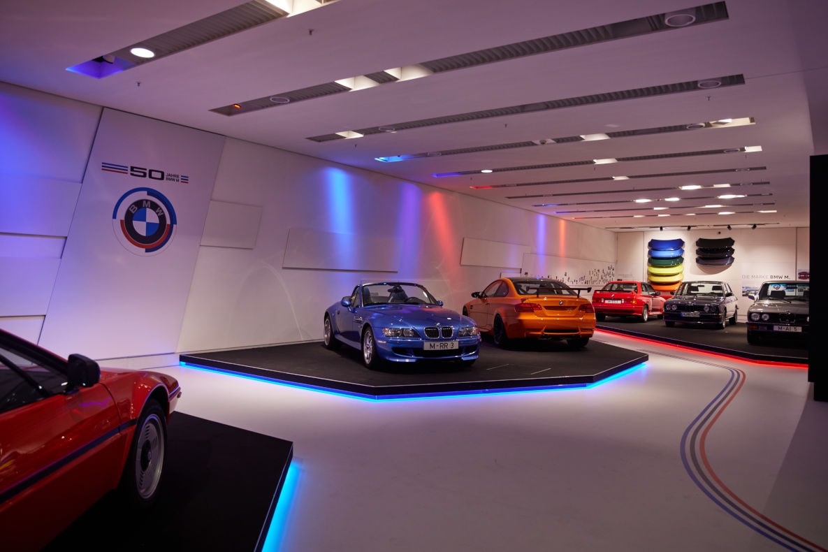 50 years of BMW M: A unique exhibition in the BMW Museum.