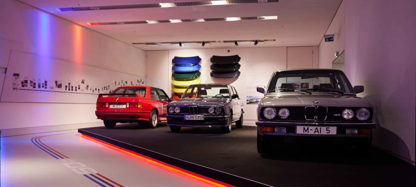 50 years of BMW M: A unique exhibition in the BMW Museum.