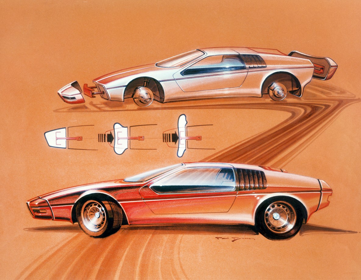 BMW Turbo design scratch by Paul Bracq