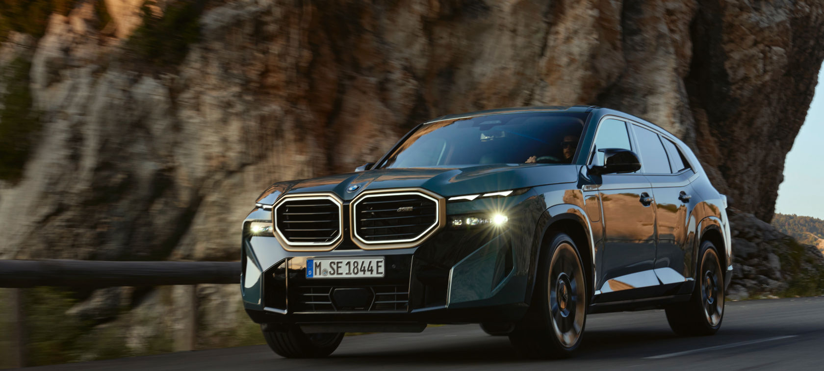The design of the new BMW XM.
