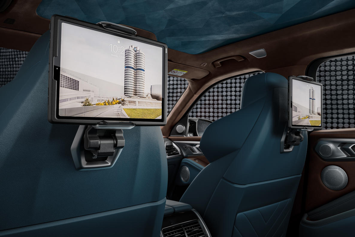 The interior of the BMW XM progressive luxury