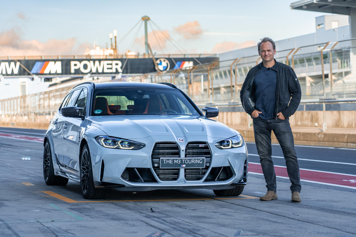 BMW M3 Touring driven by "The Stig" Ben Collins for DriveTribe