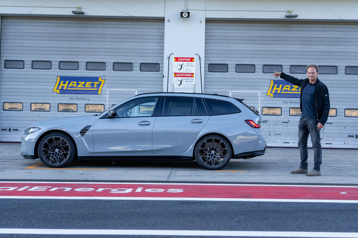 BMW M3 Touring driven by "The Stig" Ben Collins for DriveTribe