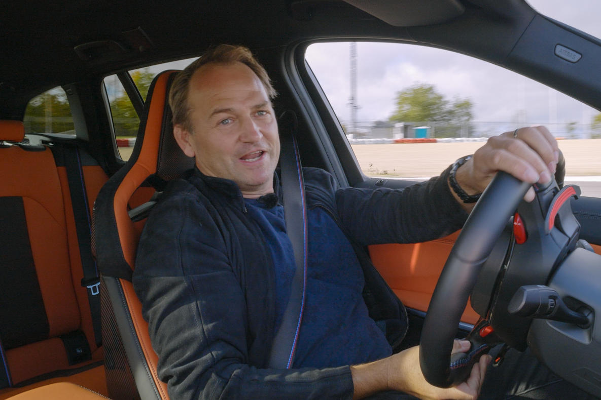 BMW M3 Touring driven by "The Stig" Ben Collins for DriveTribe
