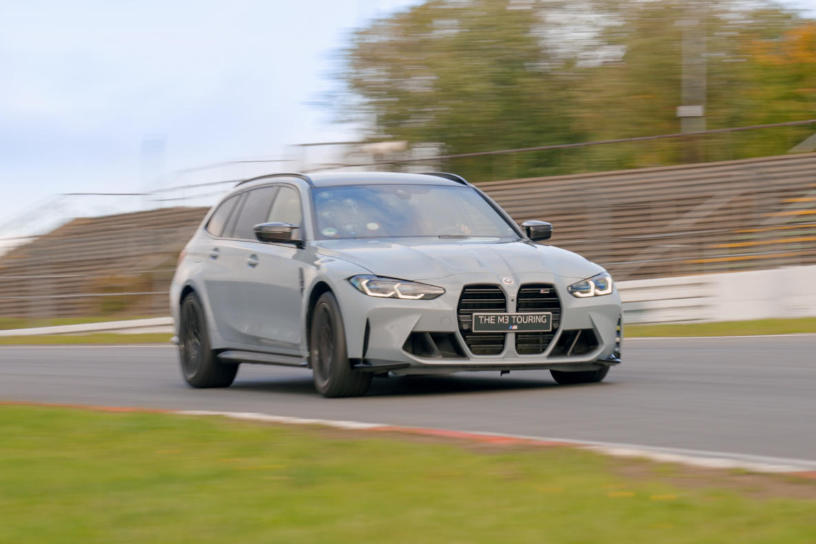 BMW M3 Touring driven by "The Stig" Ben Collins for DriveTribe