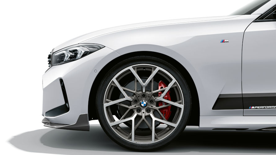 20-inch M Performance forged wheel Y-spoke 795 M Bicolor Ferric Grey matt, gloss milled BMW 3 Series.