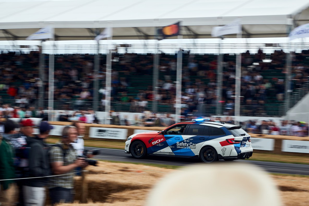 BMW M3 Touring MotoGP™ Safety Car beim Goodwood Festival of Speed 2022