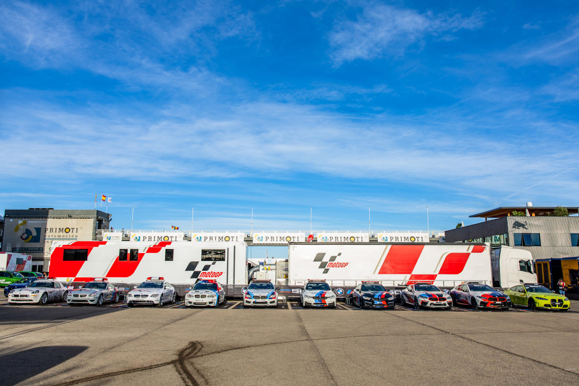 Safety car fleet of 23 years.
