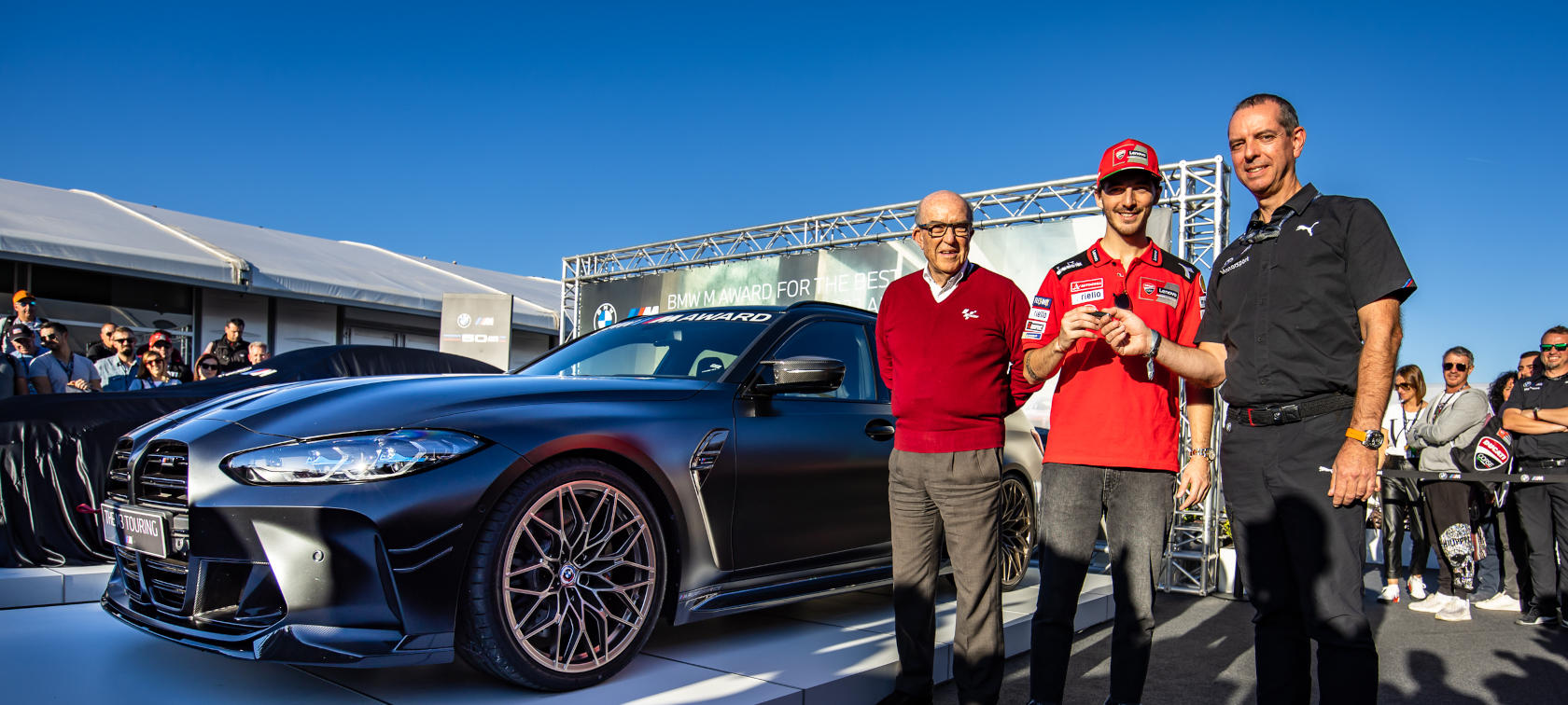 M Award 2022 for Francesco „Pecco“ Bagnaia.