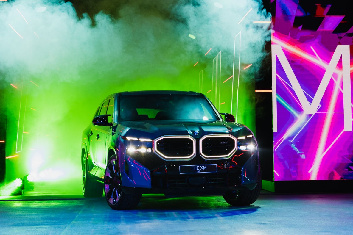 The BMW XM at the BMW M Fest 2022 in South Africa.