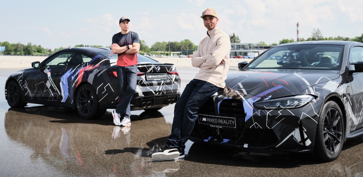 BMW M Mixed Reality Red Bull Driftbrothers