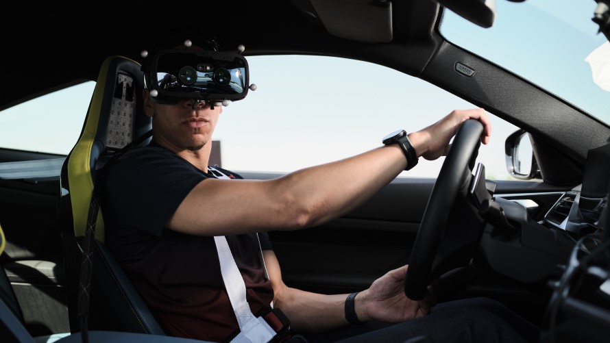BMW M Mixed Reality Joe Hountondji Red Bull Driftbrothers