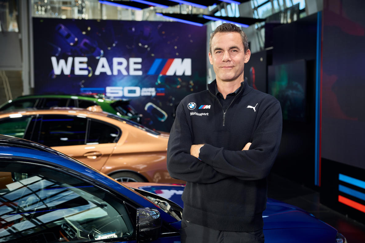 Timo Resch, der Leiter Marke und Vertrieb BMW M