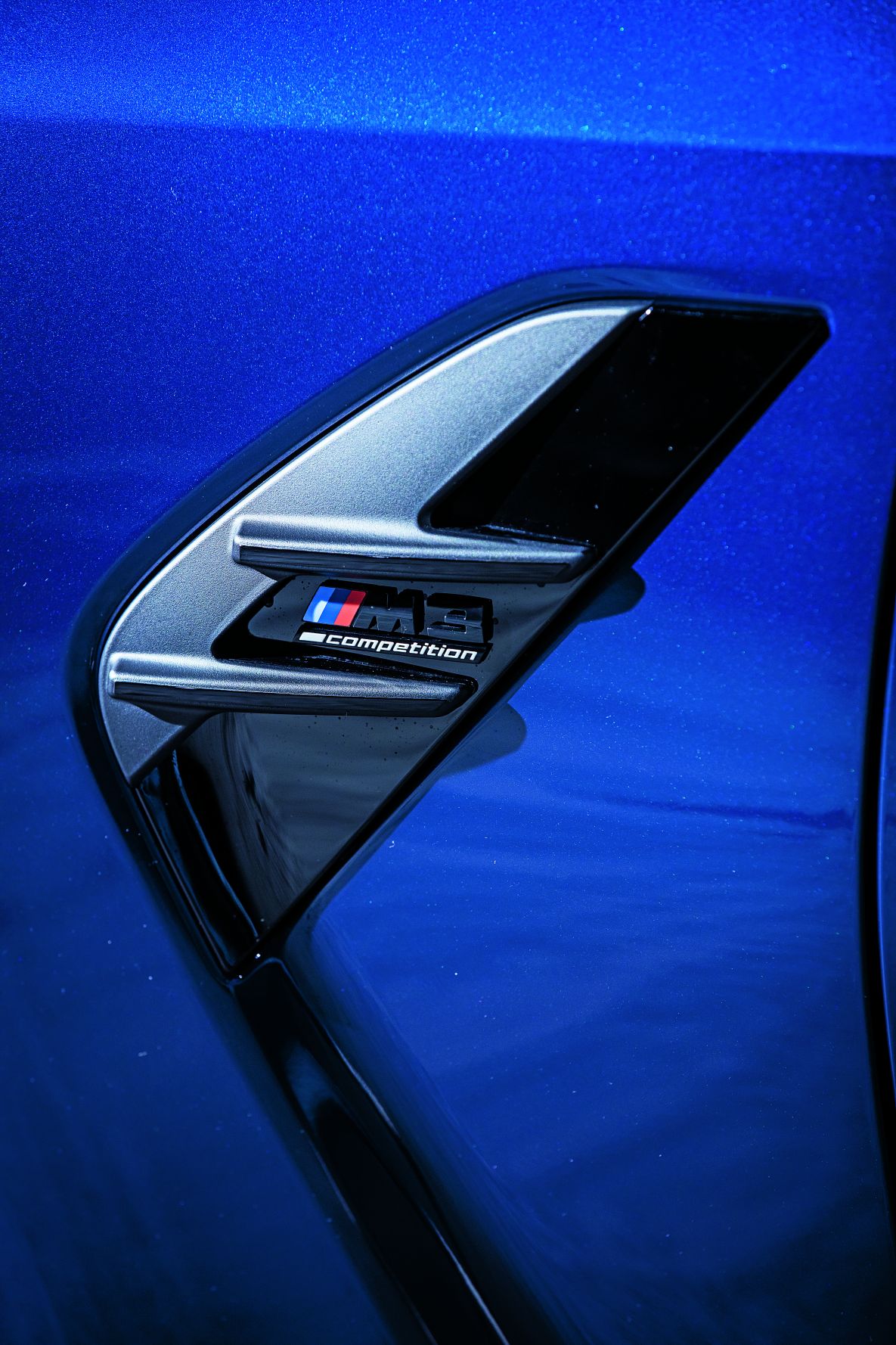 Ein Detail der BMW M Design DNA: Die Kiemen. Hier beim BMW M3 G80