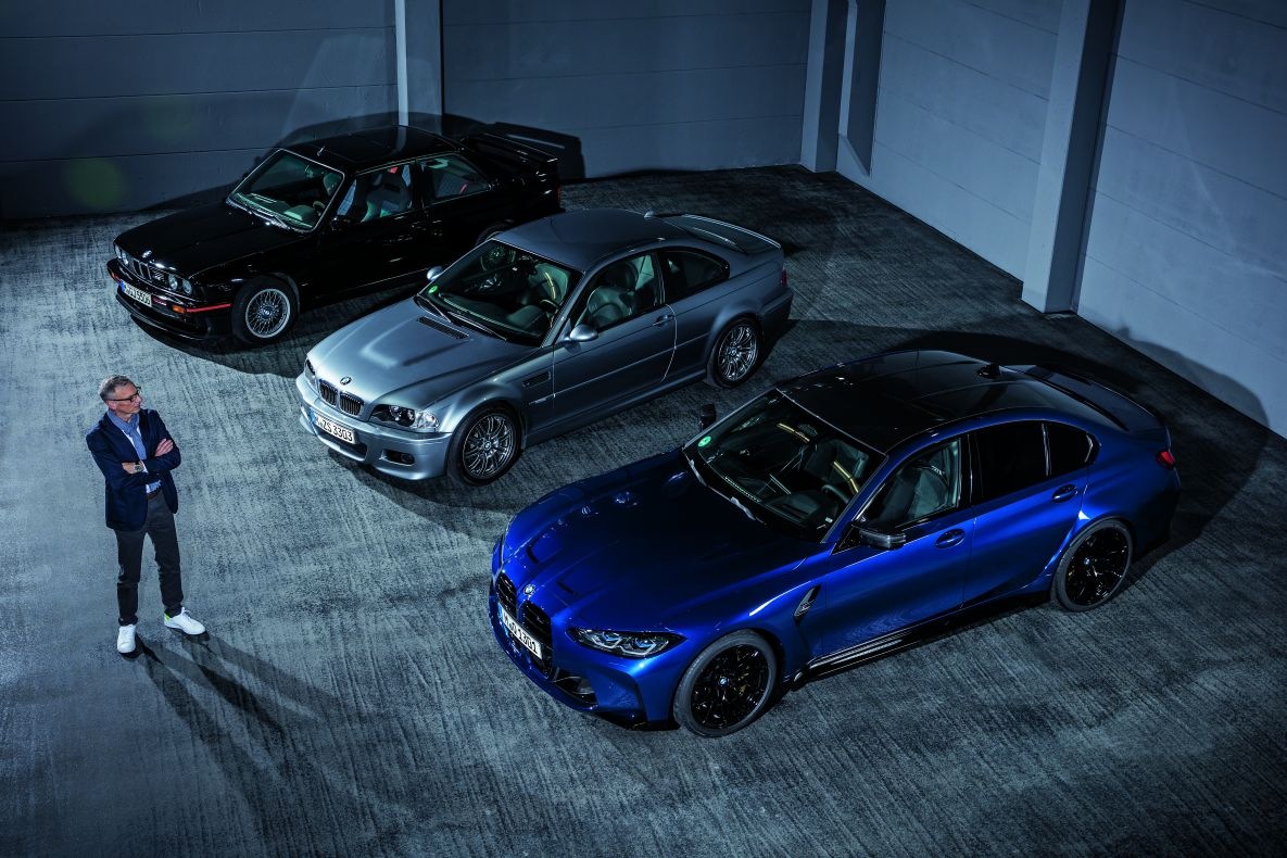 Marcus Syring, Chef des BMW M Designstudios mit M3 E30, M3 E46 und M3 G80