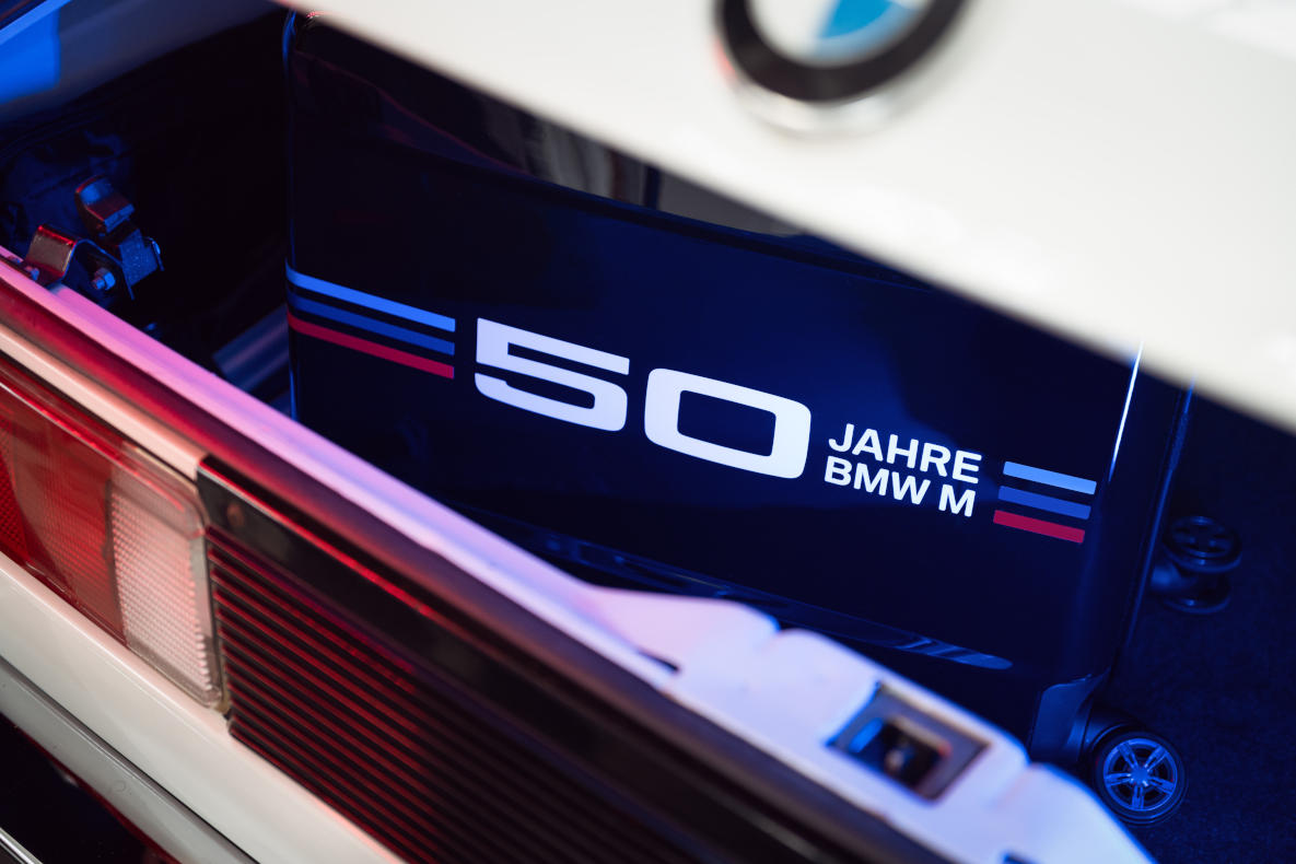 The boardcase from the 50 years of BMW M Collection.