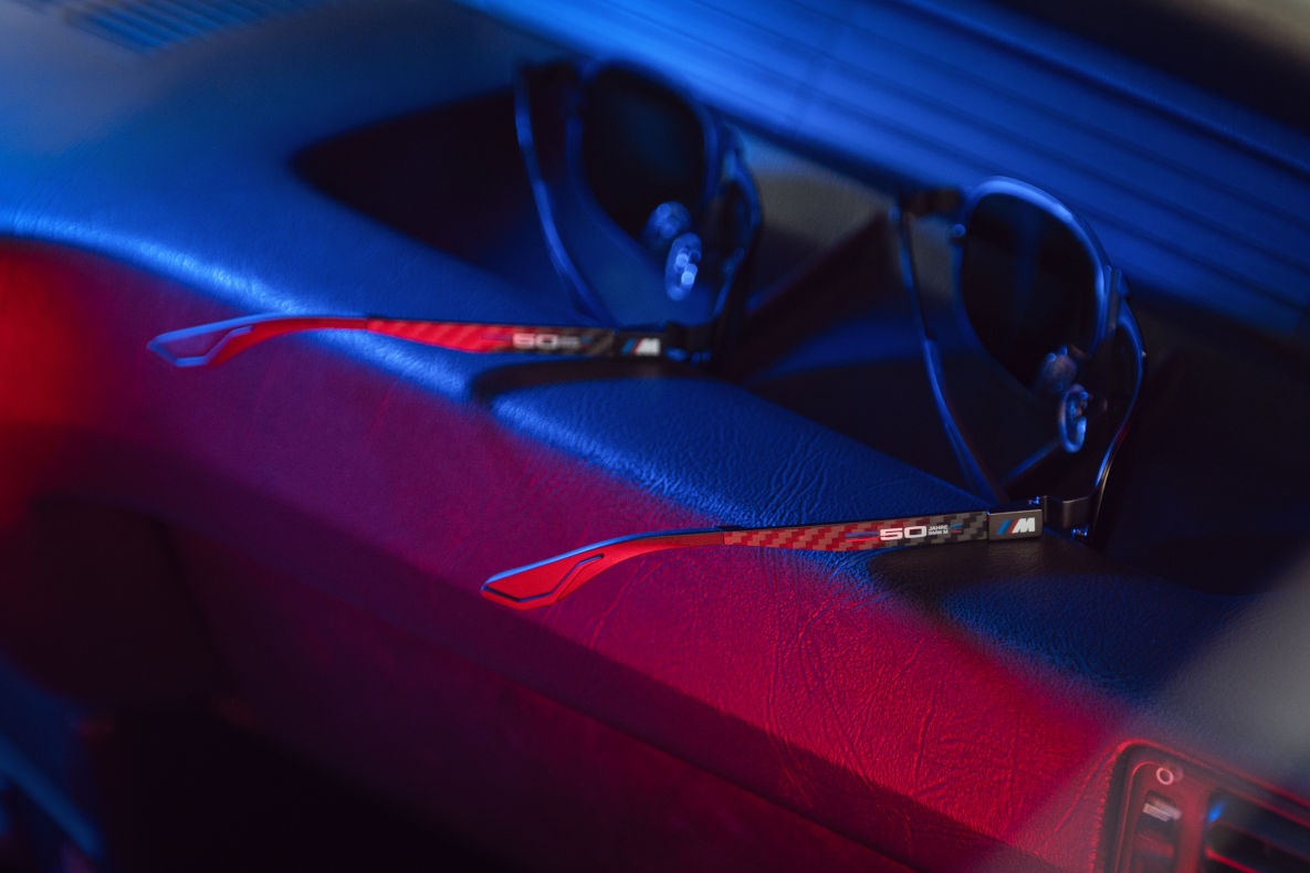 The 50 years of BMW M Collection includes two sunglasses.