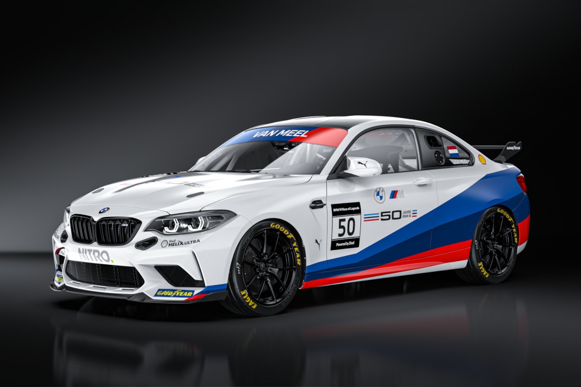 Der M2 CS Racing von Franciscus van Meel beim Race of Legends.