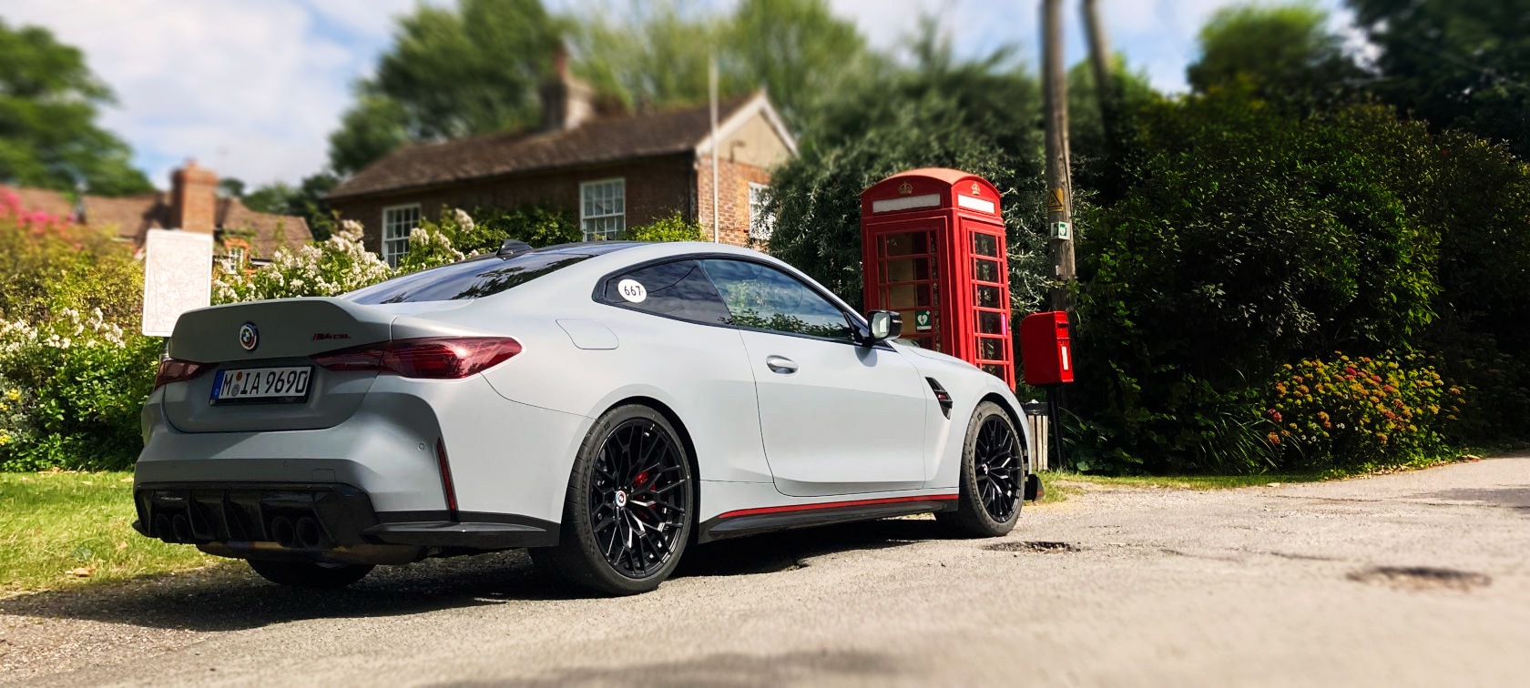 BMW M4 CSL: Road to Goodwood