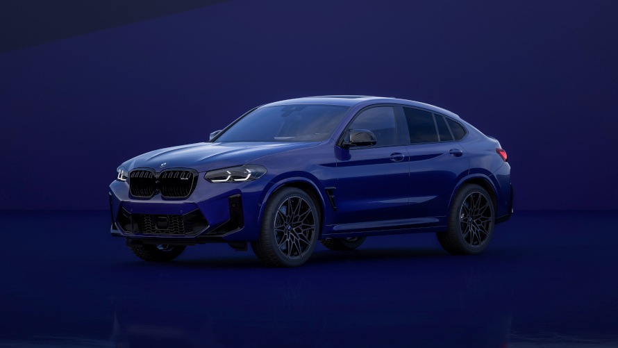 BMW X4 M in Velvetblau (379)