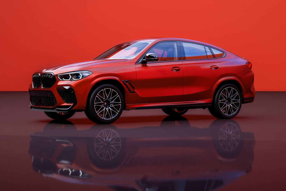 BMW X6 M in Ruby Red (S03)