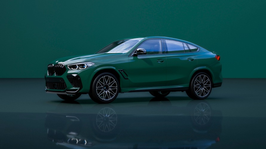 BMW X6 M in British Racing Green (312)