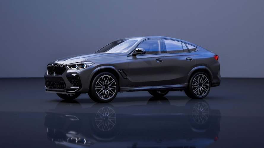 BMW X6 M in Gunmetal II (W24)