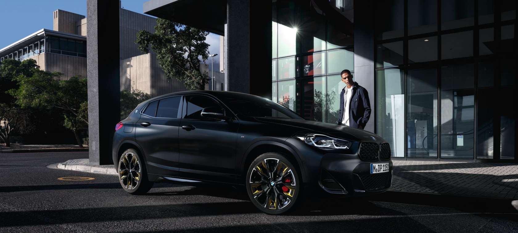 The BMW X2 M35i Edition GoldPlay