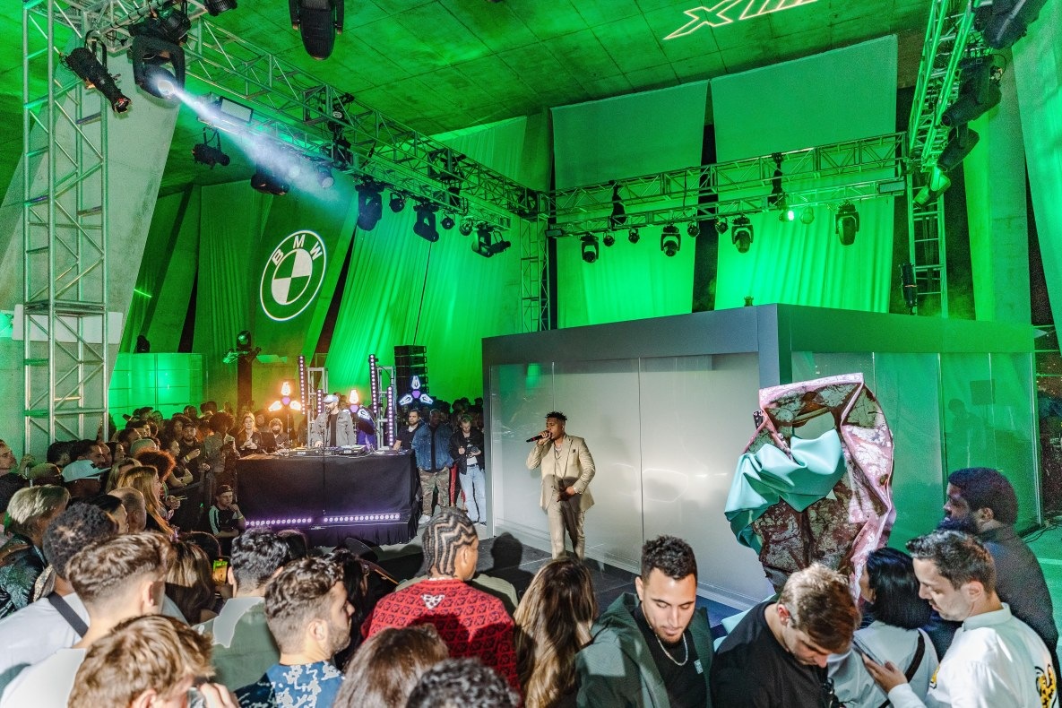 World premiere of the BMW Concept XM at Art Basel Miami