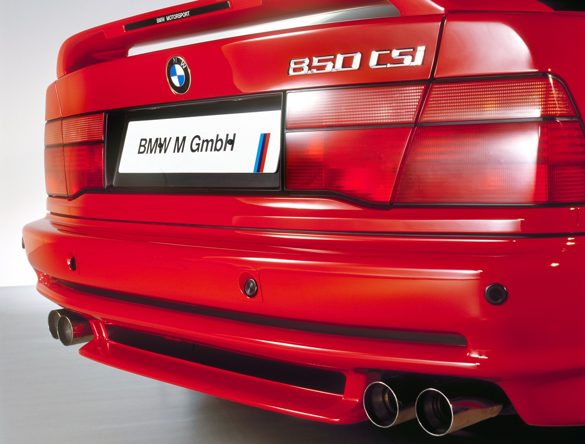 BMW 850 CSI Red
