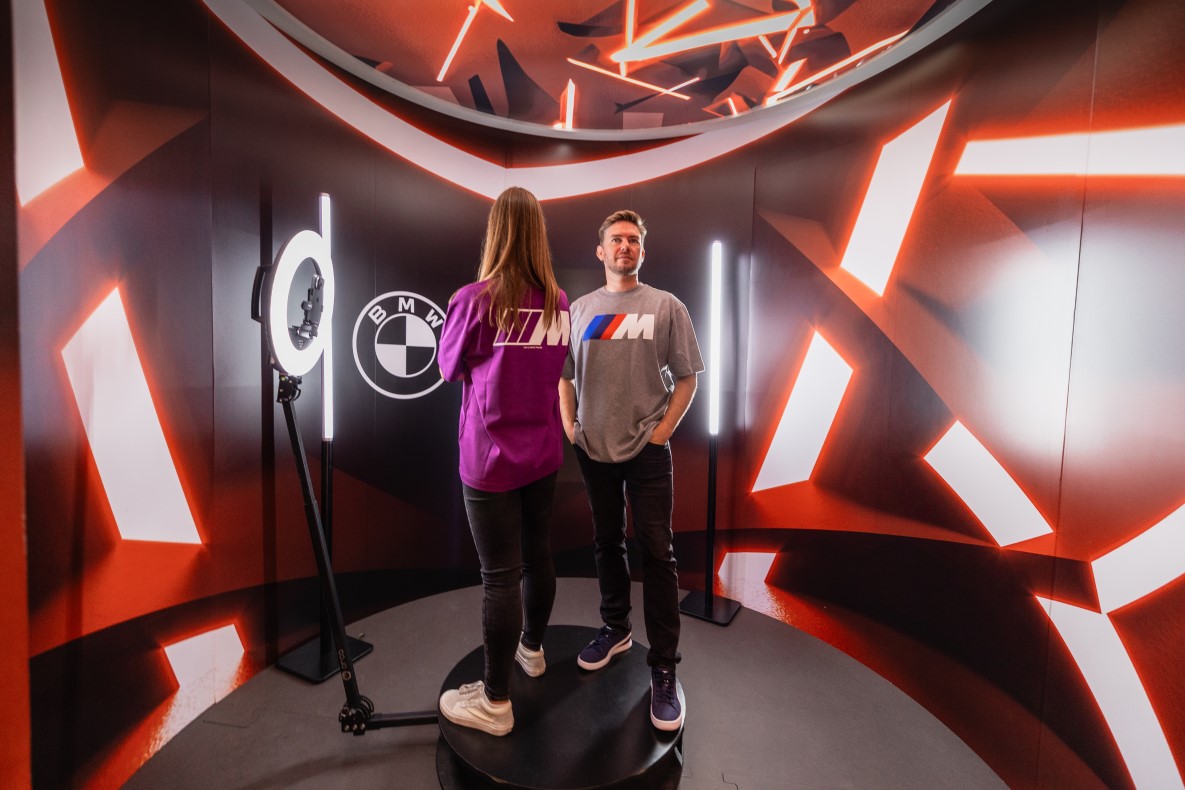 BMW M Pop-up-Store IAA 2023 Spin Cam