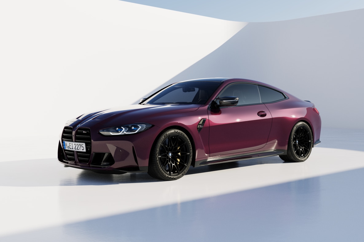 BMW M4 Competition Coupé, Wildberry metallic