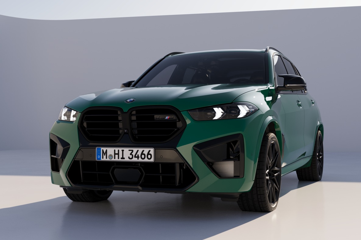 BMW X5 M Competition, British Racing Green