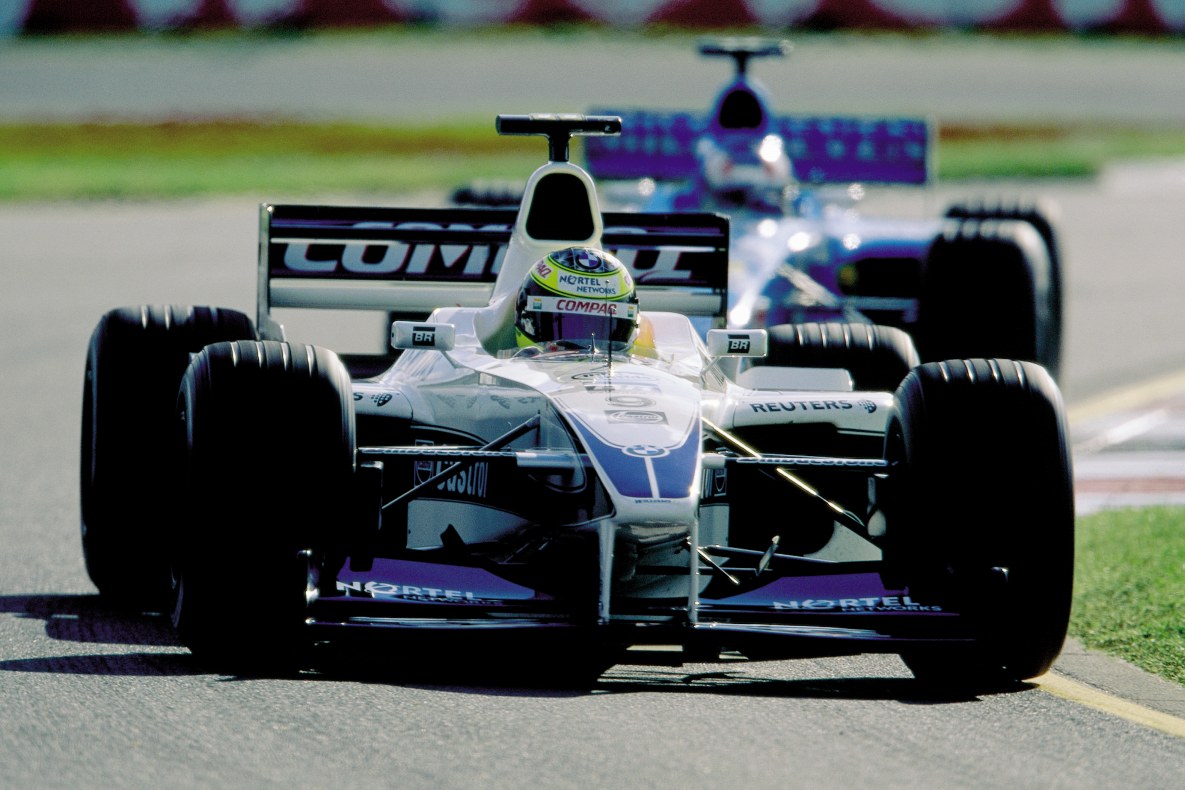 Ralf Schumacher in the Williams BMW FW22