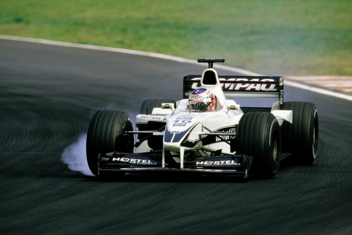 Jenson Button in the Williams BMW FW22