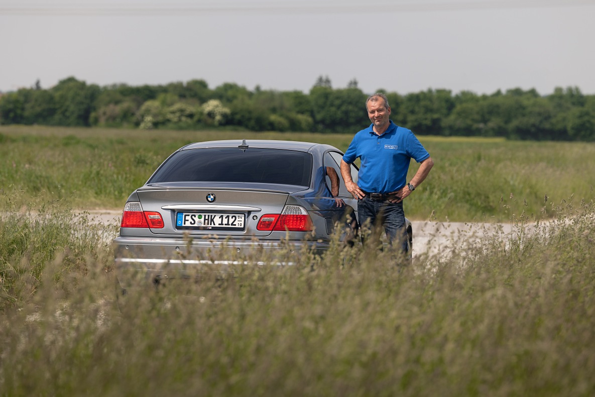 BMW M3 E46 Competition belonging to BMW M development engineer Klaus Huber.