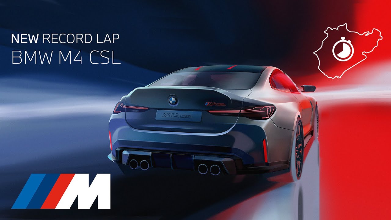 THE M4 CSL. Second Record Lap Nordschleife. THE M4 CSL. Second Record Lap Nordschleife.
