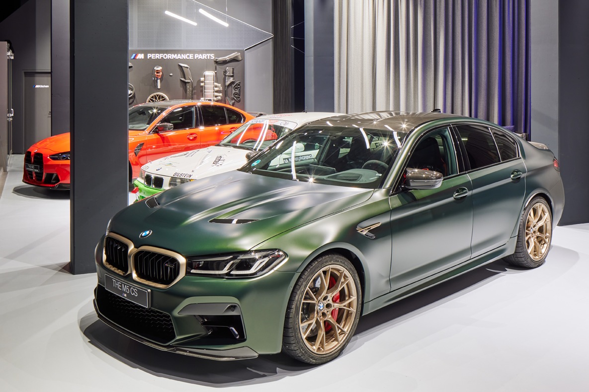 BMW M5 CS and BMW M3 Competition Sedan