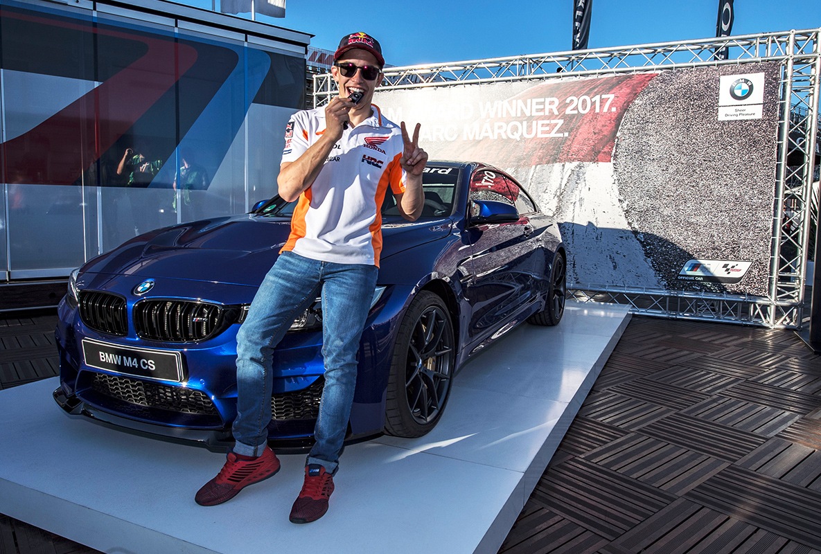 BMW M, MotoGP, M Award, M4 CS, Marc Márquez