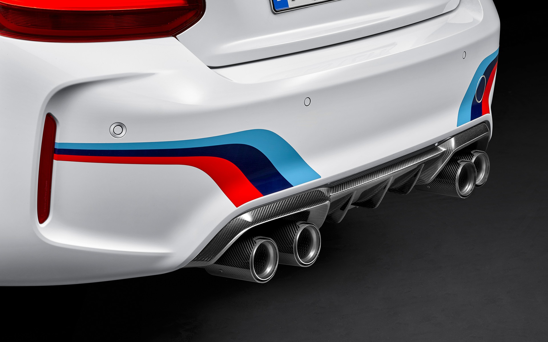 BMW M2 Coupé mit M Performance Parts Exterieur