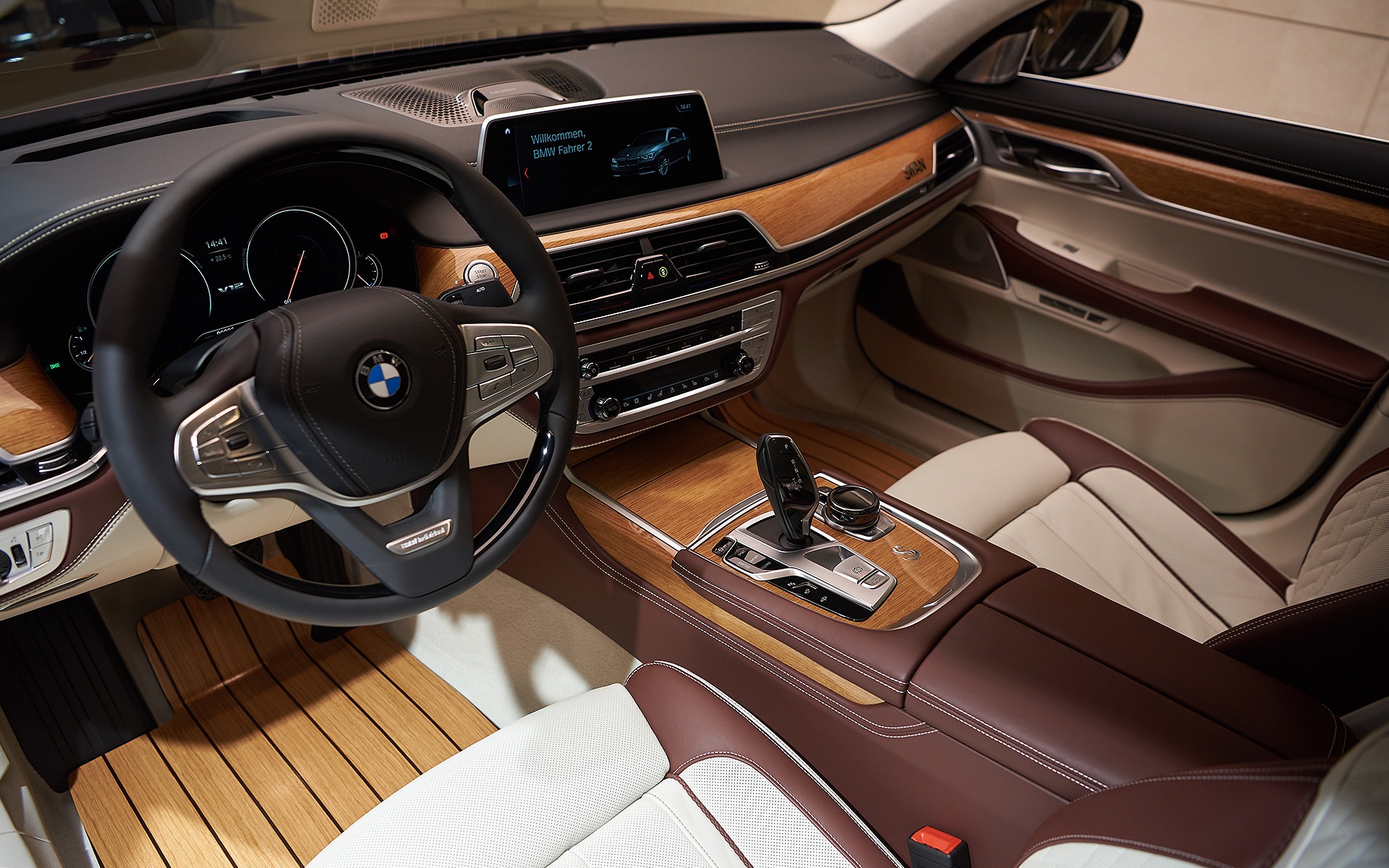 BMW M760Li Nautor's Swan Interior